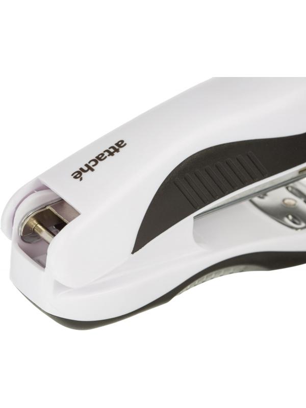 Степлер Attache Master до 20 листов,№24/6, 26/6 белый/черный