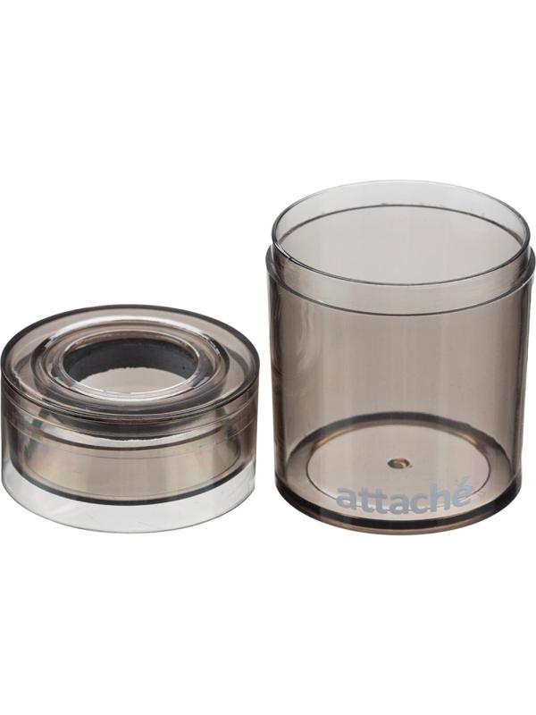 Скрепочница магнитная Attache, цвет графит