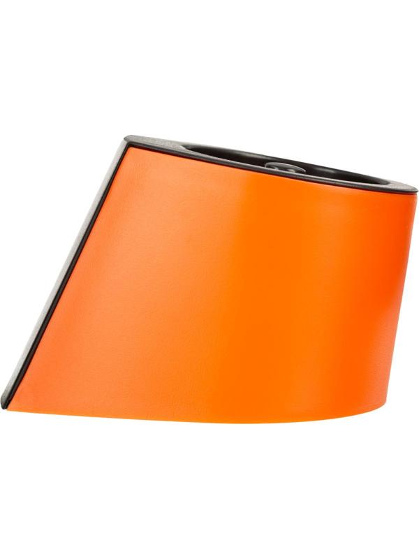 Скрепочница магнитная Attache Selection, цвет черный/оранжевый