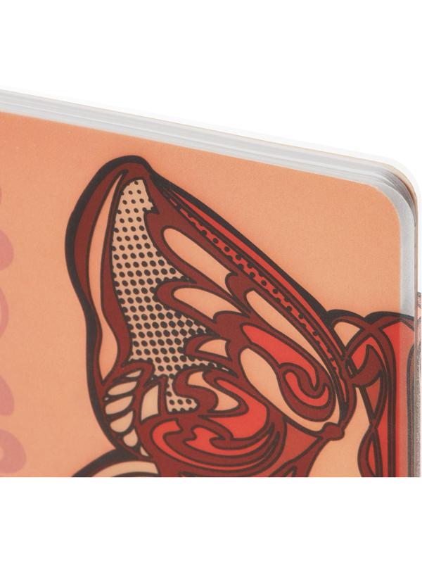 Тетрадь общая №1 School Лиса 96л., пластиковая обл., запечат.лист, пружина