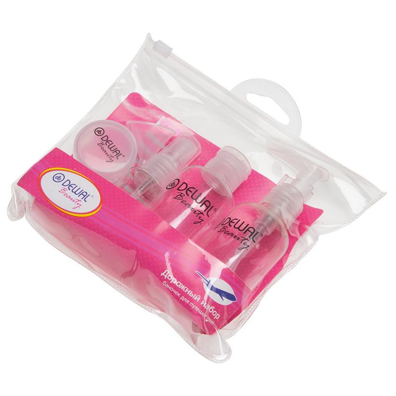 Набор дорожный баночек для путешествий Dewal Beauty, 7пр.DBTS5D
