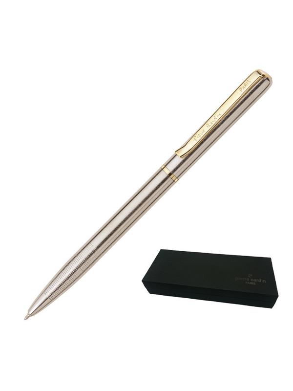 Ручка шариковая  Pierre Cardin GAMME, стальной корпус, синий, PC0910BP