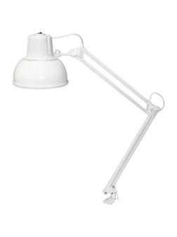 Светильник Трансвит Бета-К МС на металлической  струбцине Е27 60W белый