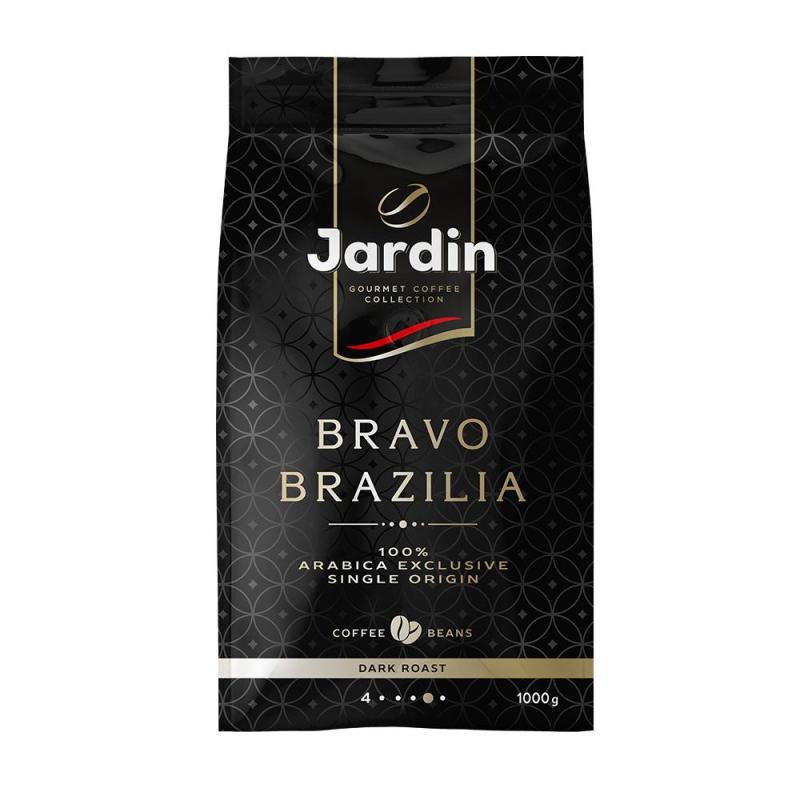 Кофе Jardin Bravo Brazilia в зернах, 1кг
