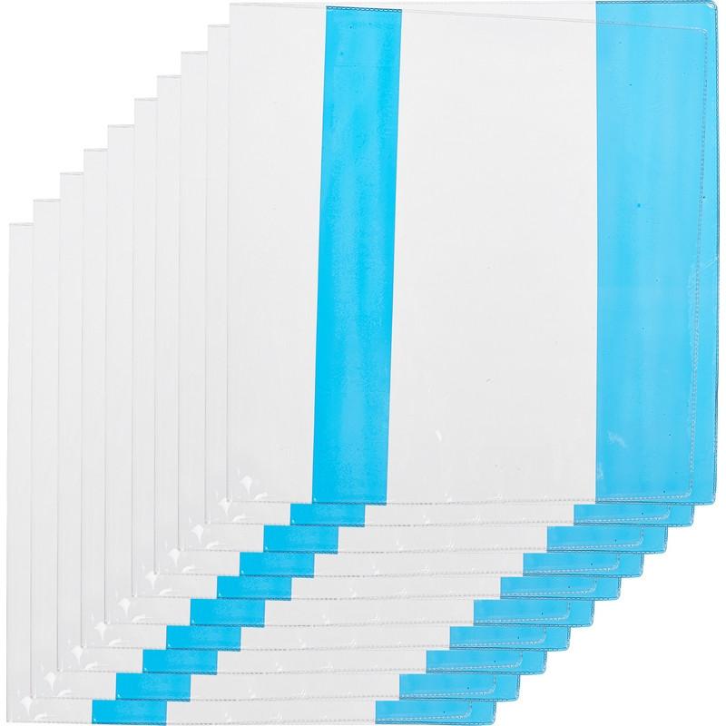 Набор обложек №1School,д/учеб,унив,цв.клап,235х455,ПВХ,110мкм, 10 шт/уп