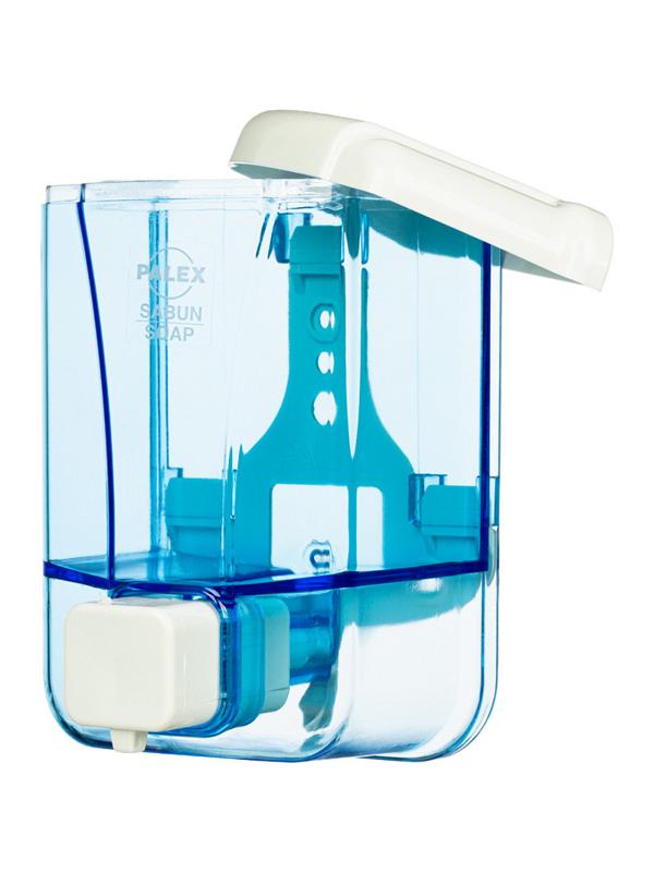 Дозатор для жидкого мыла Palex 3420-1 пластик голубой 500 мл