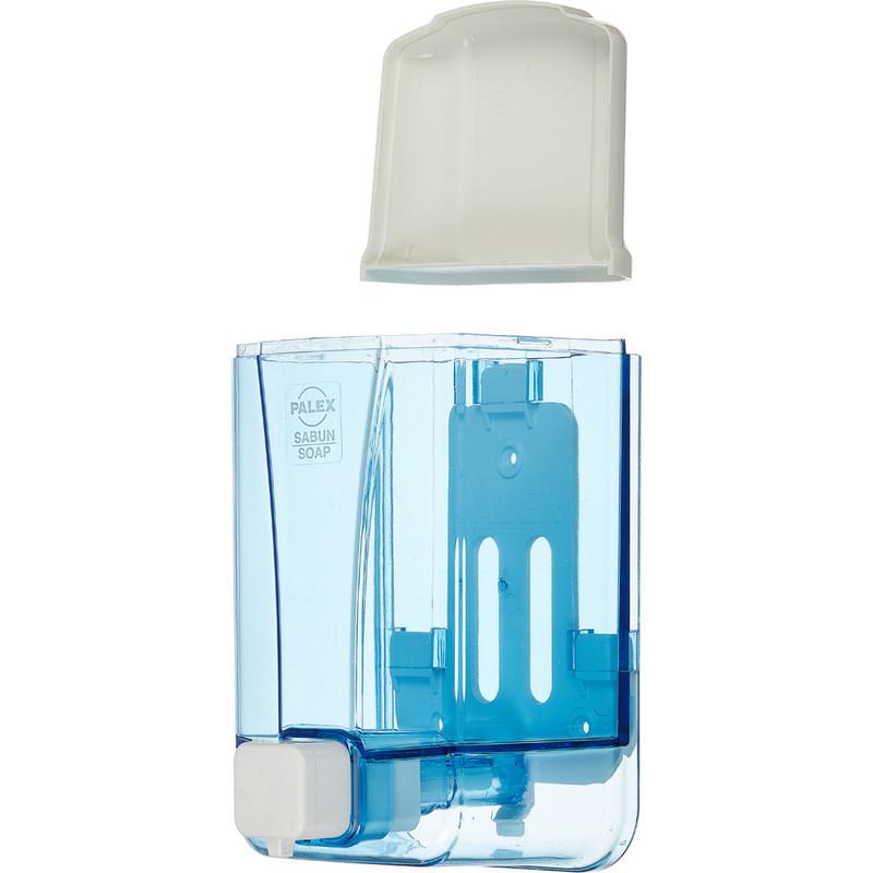 Дозатор для жидкого мыла Palex 3430-1 пластик прозрачный 1000 мл