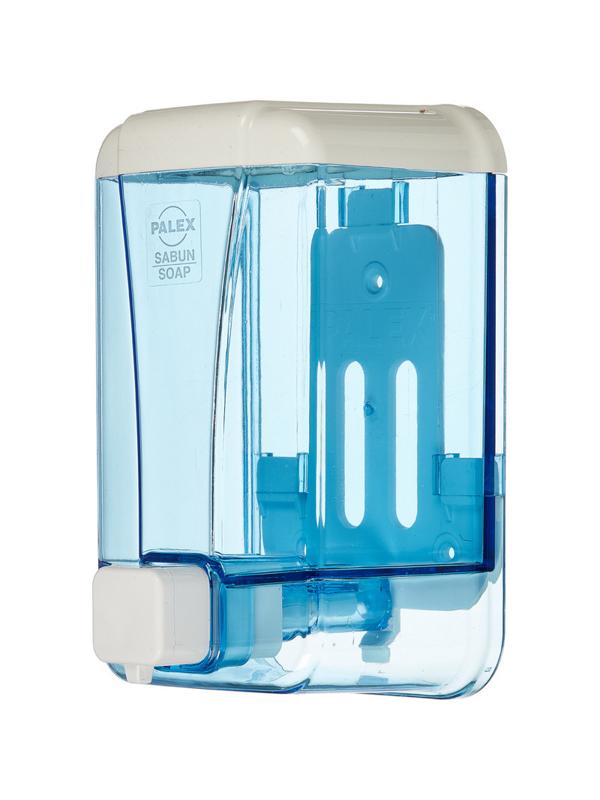 Дозатор для жидкого мыла Palex 3430-1 пластик прозрачный 1000 мл