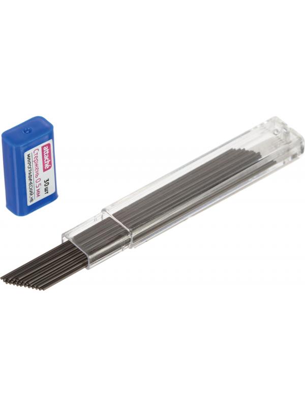 Стержень микрографический 0,5 Attache HB 30 грифелей