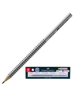 Карандаш чернографитный Faber-Castell GRIP 2001, НВ, б/ласт /117000