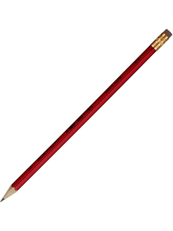 Карандаш чернографитный KOH-I-NOOR 1372 ORIENTAL HB с ластиком Чехия