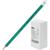 Карандаш чернографитный Attache плаcтик, с ластиком, HB, зеленый корпус