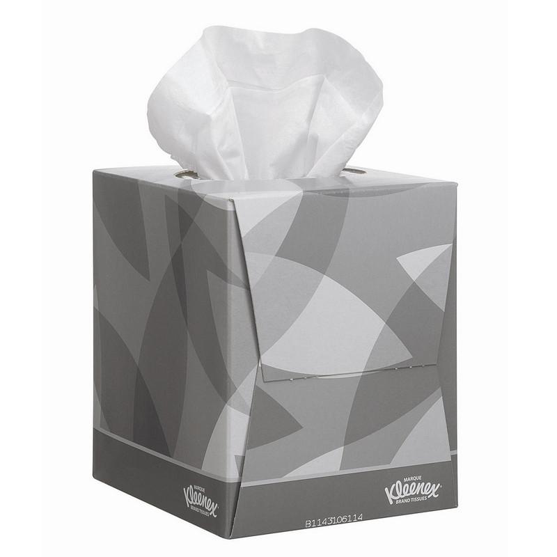 Салфетки косметические д/лица в кубе KK 2сл бел 88лист/кор.12кор./уп.8834