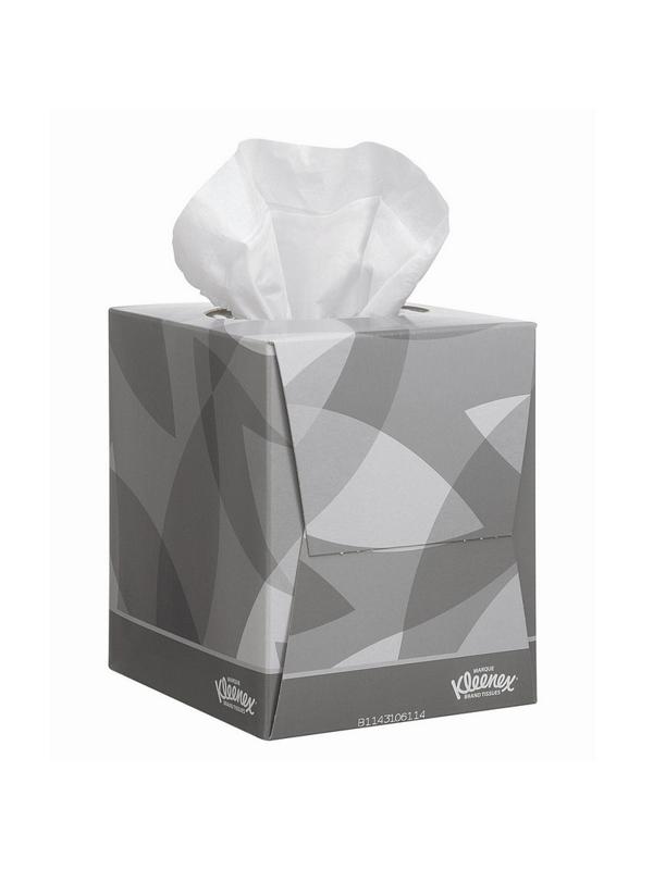 Салфетки косметические д/лица в кубе KK 2сл бел 88лист/кор.12кор./уп.8834