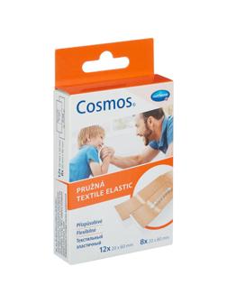 Набор пластырей эластичный 2 разм., 20 шт/уп. COSMOS textil elastic 5352235
