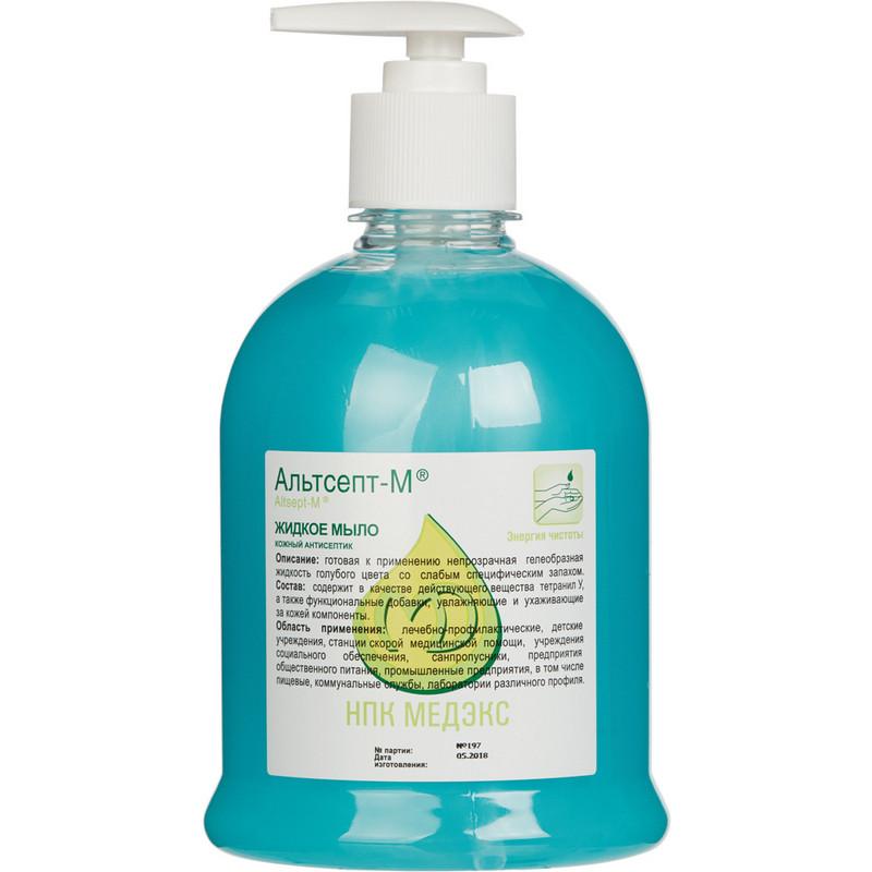 Мыло жидкое дезинф. Альтсепт М 500 мл (с дозатором)