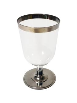 Бокал одноразовый для вина 200мл., прозр. ВИНТАЖ, ПС, 6шт/уп