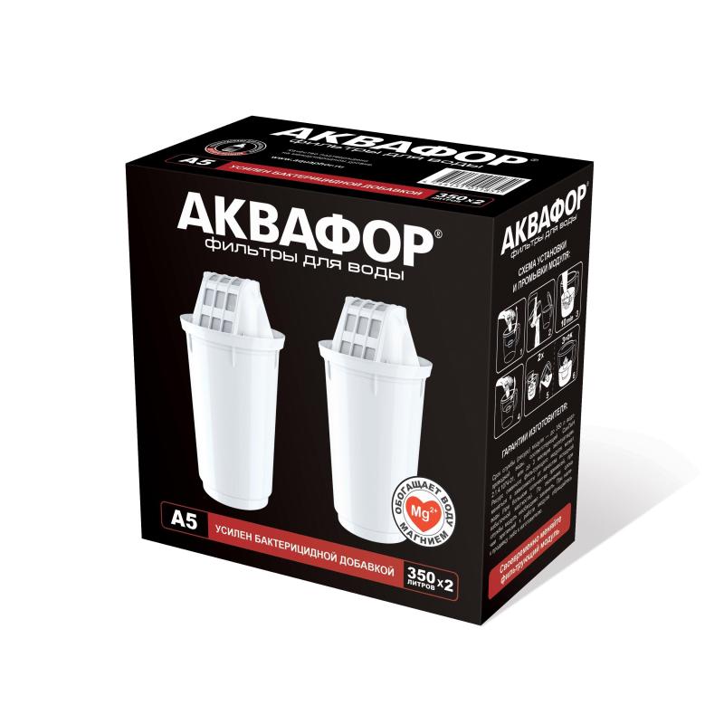 Картридж картридж сменный к фильтру Аквафор А5 (2шт/уп)