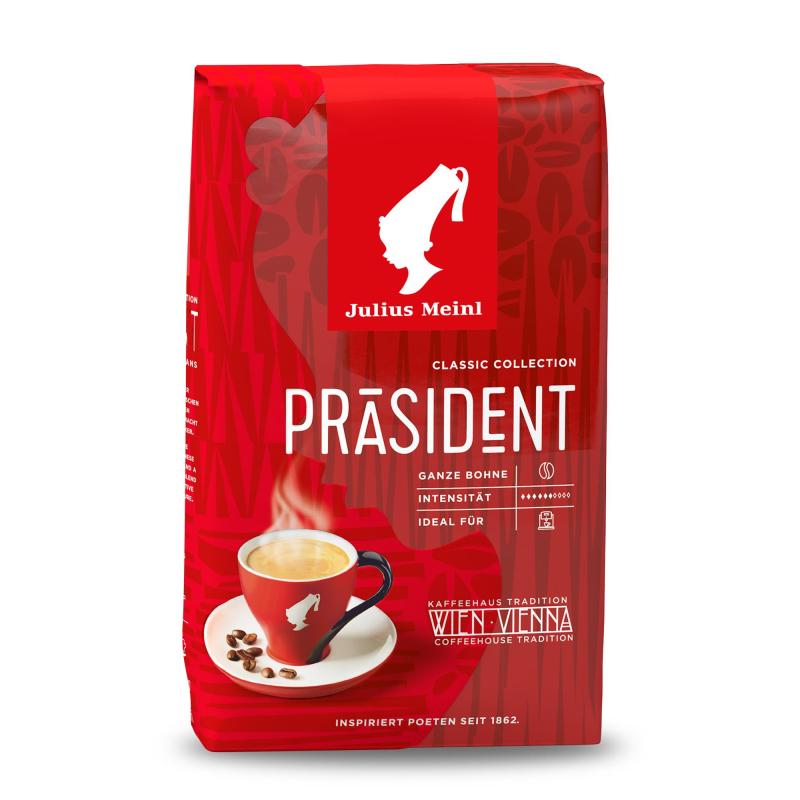 Кофе Julius Meinl Президент в зернах, 500 г (47)