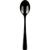 Ложка одноразовая столовая  175мм, черная , ПС 50 шт/уп