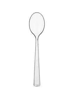 Ложка одноразовая чайная  130мм прозрачная ПС 50шт/уп