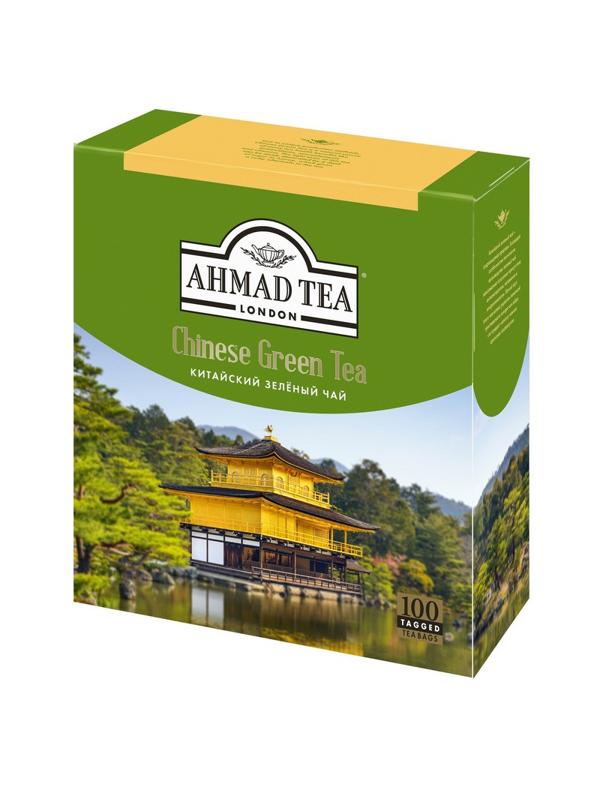 Чай Ahmad Tea Китайский зеленый, 100пак/уп., 1666-08