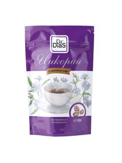 Цикорий Dr.DiaS растворимый со вкусом кофе, 100г