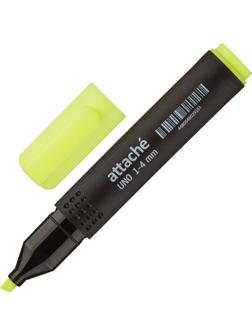 Маркер текстовыделительAttache Economy Uno 1-4мм желтый