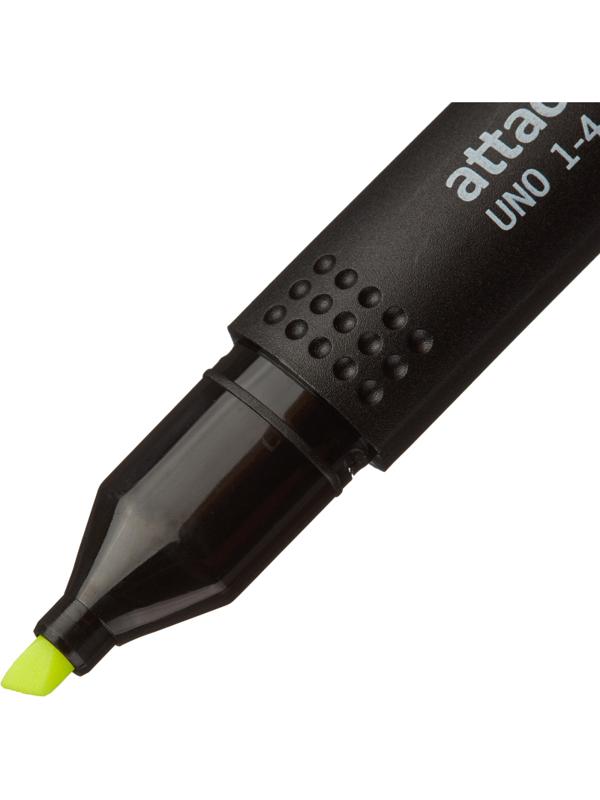 Маркер текстовыделительAttache Economy Uno 1-4мм желтый