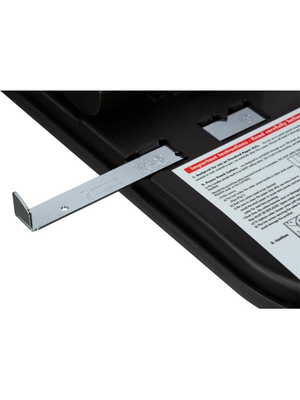 Дырокол Kw-Trio 938 до 100 листов металл черный на 2 отв.с линейкой