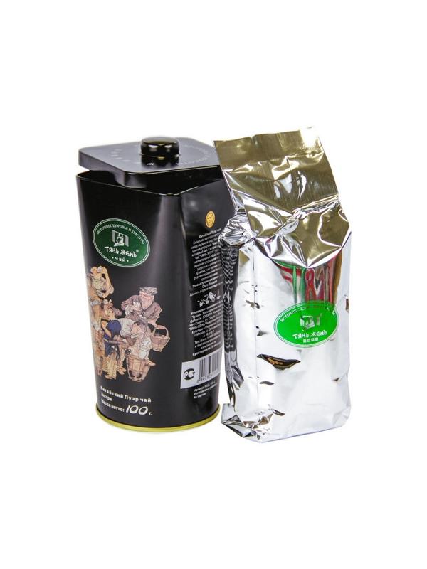 Чай ПУЭР листовой ЭКСТРА, 100 г ж/б P02L100-2