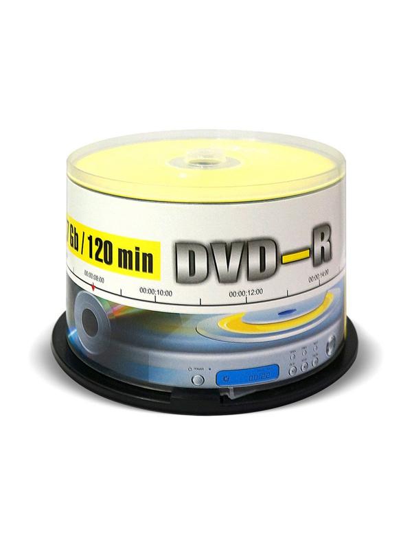 Носители информации DVD-R, 16x, Mirex, Cake/50, UL130003A1B