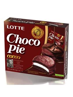 Пирожное Lotte ChocoPie какао, 336г