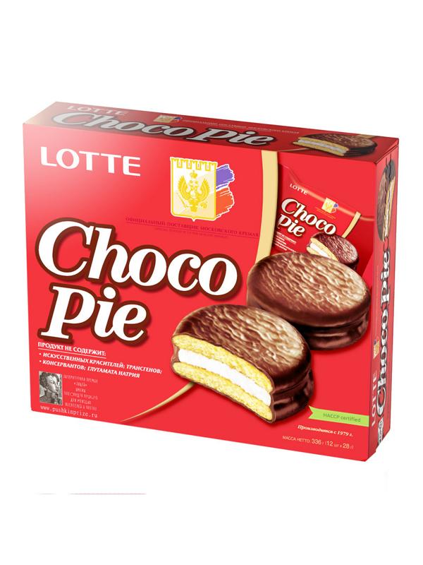 Пирожное Lotte ChocoPie, 336г