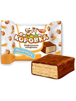 Вафли Коровка молочная, 2 кг