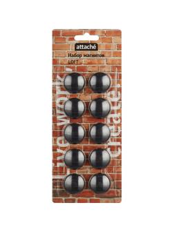 Магнитный держатель для досок Attache LOFT HDF черн.30мм,10шт/уп