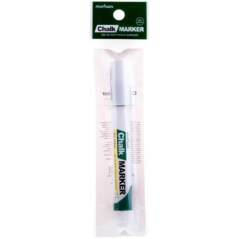 Маркер меловой MunHwa, CM-05, белый, 3мм