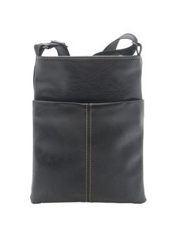 Сумка мужская иск.кожа черная СС - 1004 Black