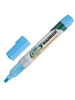 Маркер меловой MunHwa, CM-02, голубой, 3мм