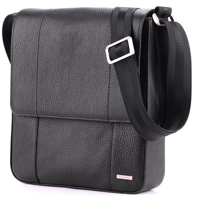 Сумка мужская JOHNNY DEERSKIN кожа черный/51717