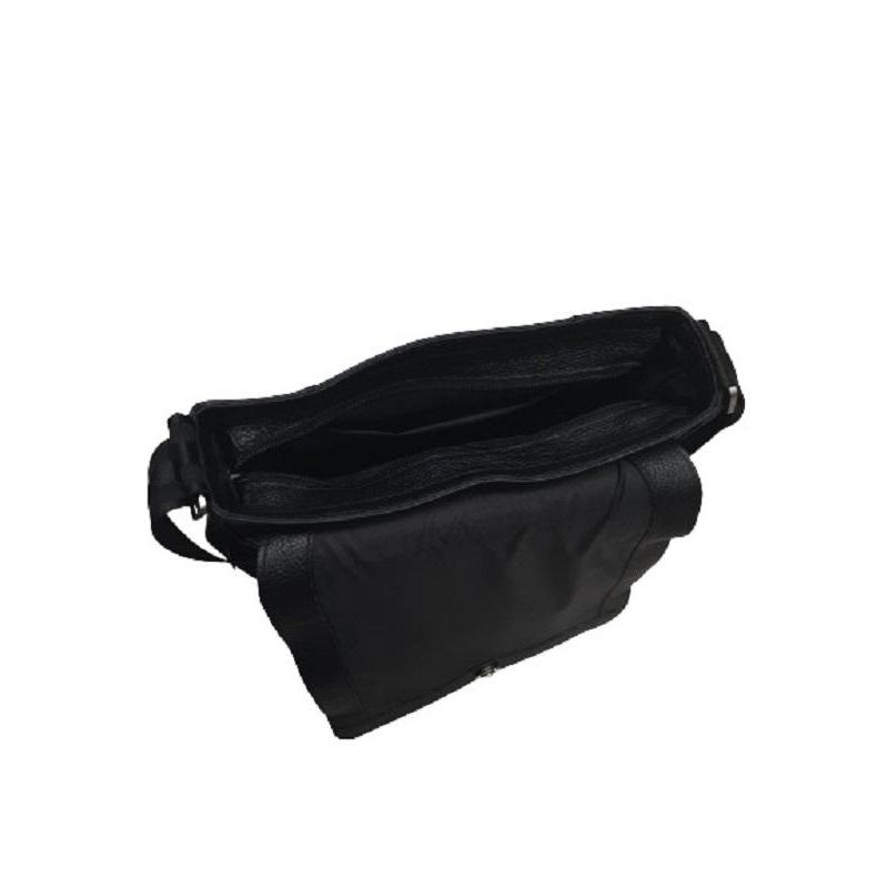 Сумка мужская JOHNNY DEERSKIN кожа черный/51717