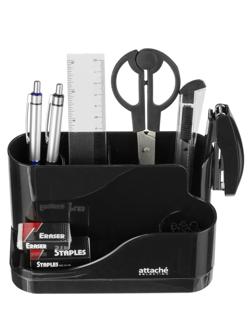 Набор настольный Attache Selection 10 предметов черный S-112