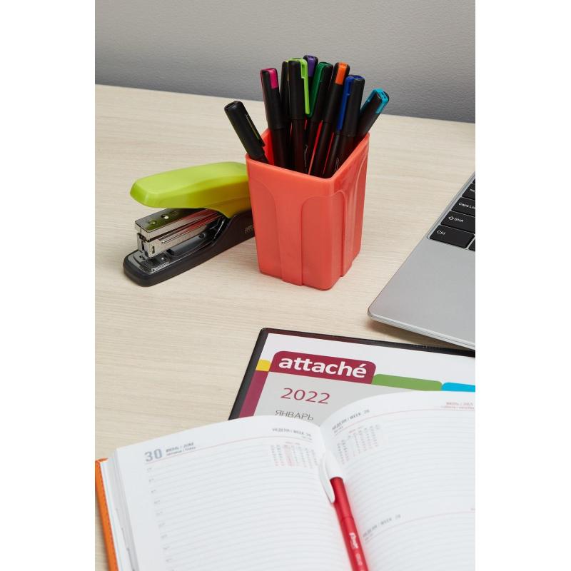 Коврик на стол Attache 59x38см с прозрачным листом календарь на текущий год