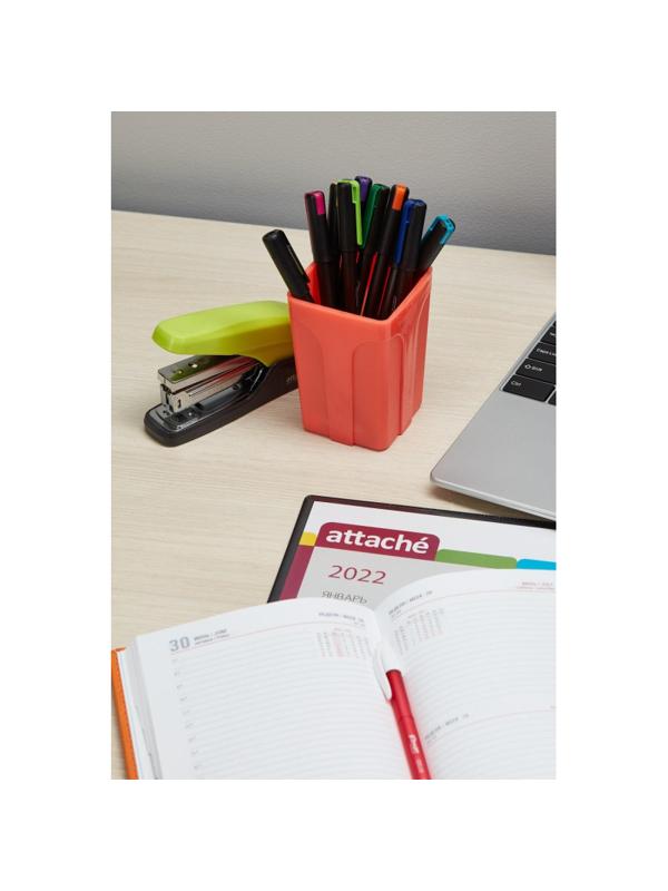 Коврик на стол Attache 59x38см с прозрачным листом календарь на текущий год