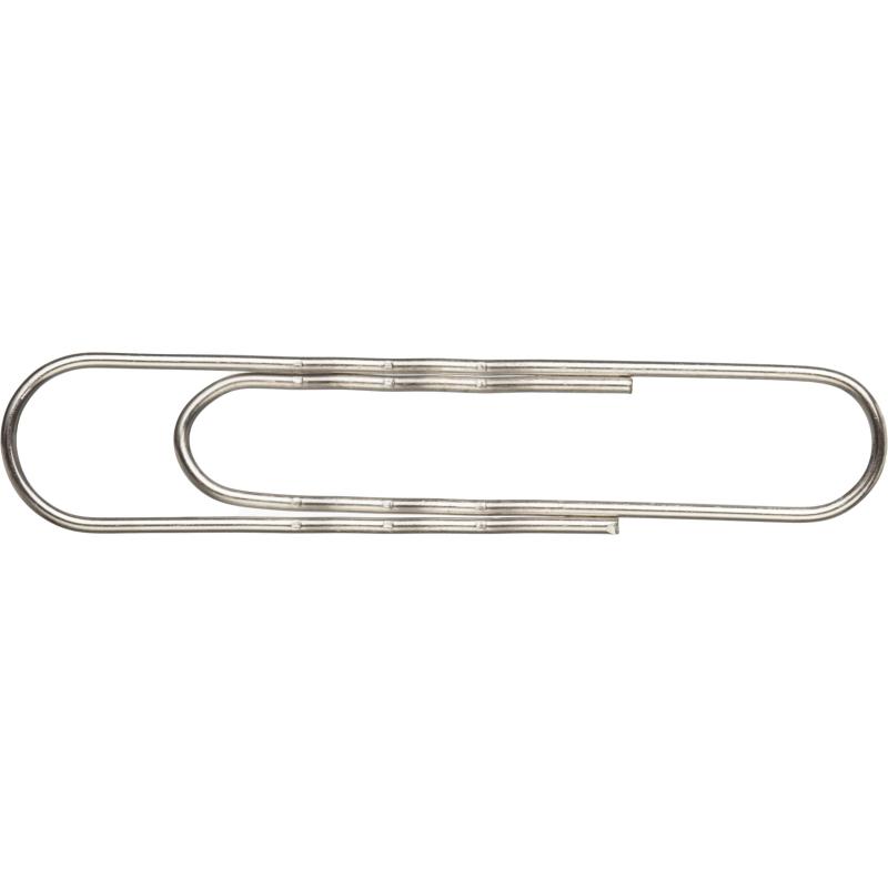 Скрепки Attache никелированные, 78 мм, гофрированные,европодвес, 30 шт/уп