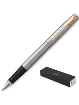 Ручка перьевая JOTTER STAINLESS STEEL GT, синий картр.1,0мм2030948 Франция