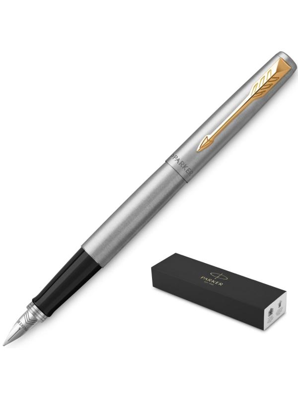 Ручка перьевая JOTTER STAINLESS STEEL GT, синий картр.1,0мм2030948 Франция