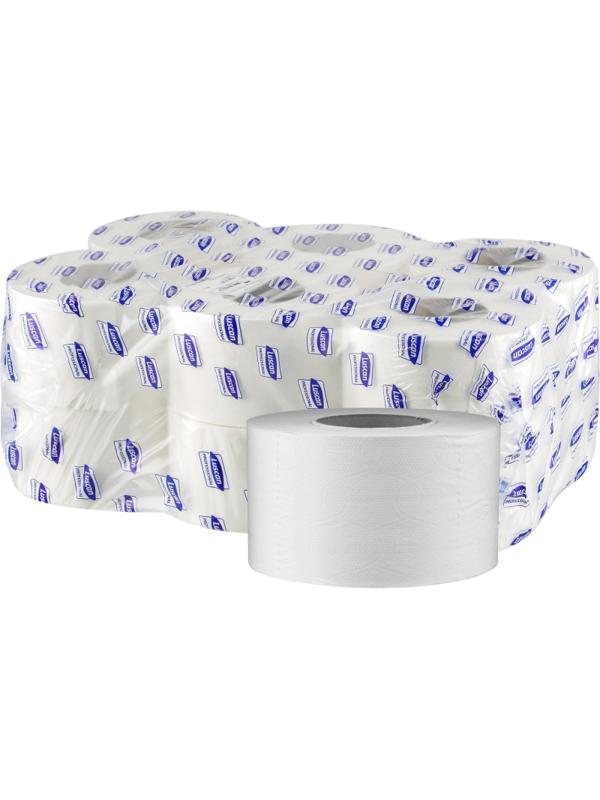 Бумага туалетная д/дисп Luscan Professional 2сл бел цел 200м 12рул/уп