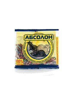 Средство от грызунов Абсолон гранулы 100г пакет АЛГП100