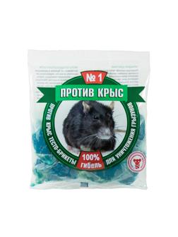 Средство от грызунов Против крыс тесто-брикеты 100г ПКБТП100
